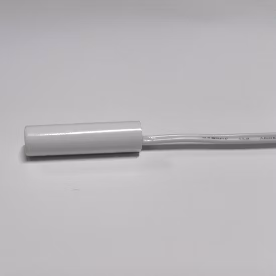 Schnelle Reaktionsgeschwindigkeit 10K NTC-Kanalsensor TPE-Sonde zur Messung der Zu- und Rücklufttemperatur im HVAC-System